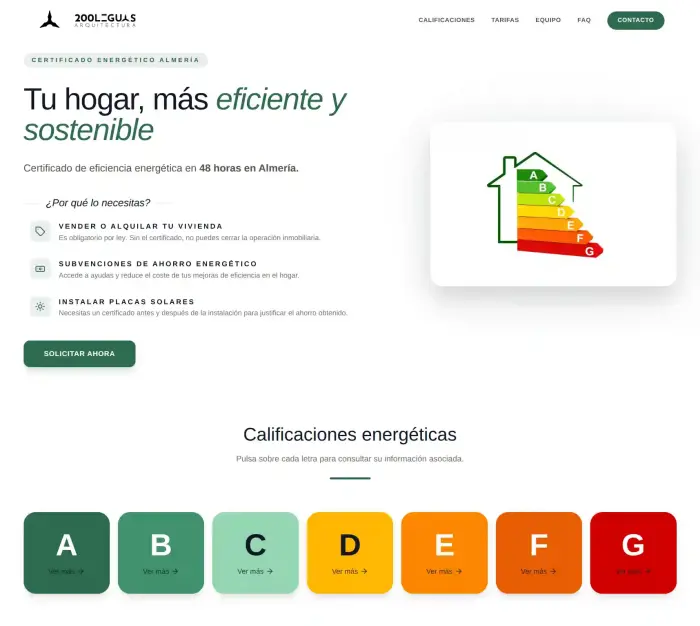 Captura de pantalla del proyecto web 1 diseñado por Kat Tech Studio en Almería